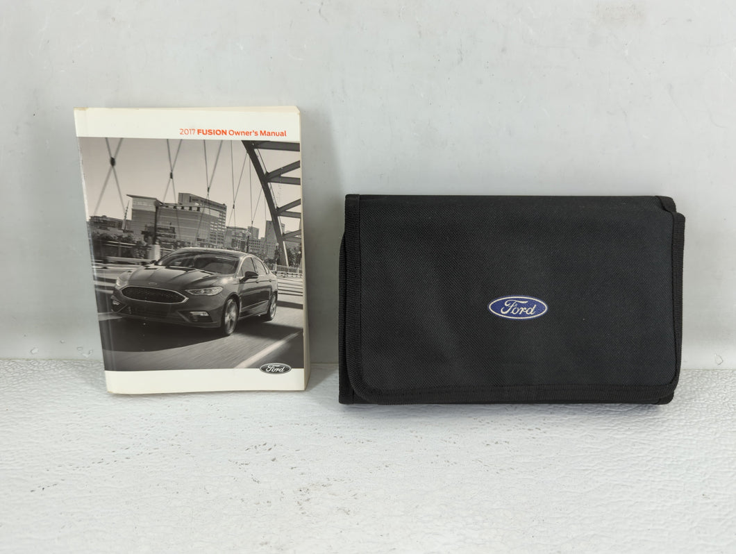 2017 Ford Fusion Owners Manual Book Guide OEM Used Auto Parts