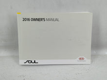 2016 Kia Soul Owners Manual Book Guide OEM Used Auto Parts