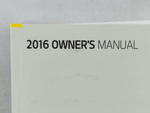 2016 Kia Soul Owners Manual Book Guide OEM Used Auto Parts