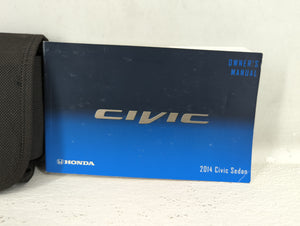 2014 Honda Civic Owners Manual Book Guide OEM Used Auto Parts