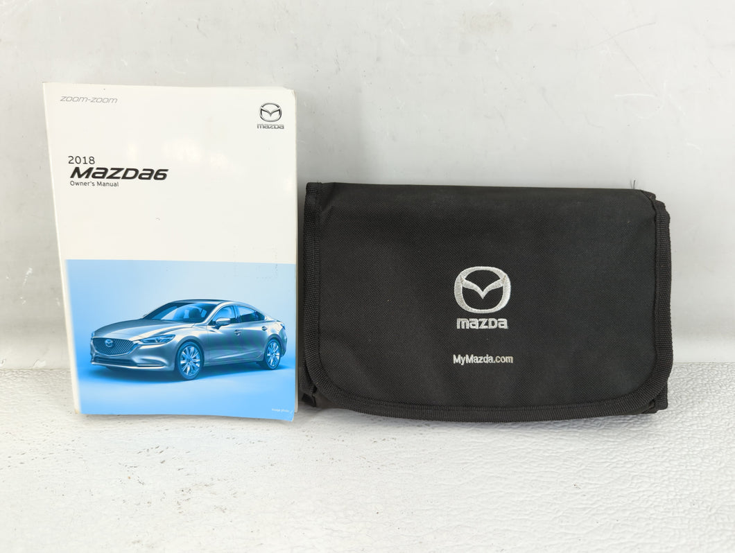 2018 Mazda 6 Owners Manual Book Guide OEM Used Auto Parts