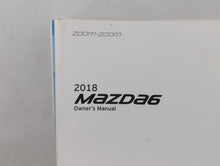 2018 Mazda 6 Owners Manual Book Guide OEM Used Auto Parts