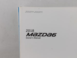 2018 Mazda 6 Owners Manual Book Guide OEM Used Auto Parts