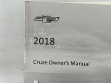 2018 Chevrolet Cruze Owners Manual Book Guide OEM Used Auto Parts