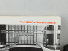 2016 Ford Fusion Owners Manual Book Guide OEM Used Auto Parts