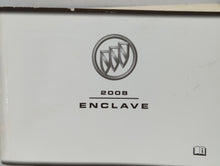 2008 Buick Enclave Owners Manual Book Guide P/N:15861575 OEM Used Auto Parts