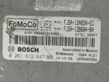 2013 Ford Escape PCM Engine Control Computer ECU ECM PCU OEM P/N:FJ5A-12B684-BA FJ5A-12A650-DC, CV6A-12B684-CA Fits OEM Used Auto Parts