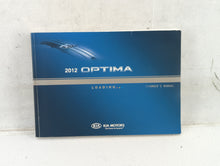 2012 Kia Optima Owners Manual Book Guide OEM Used Auto Parts