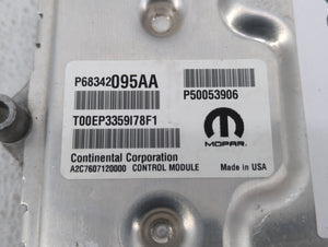 2020 Jeep Compass PCM Engine Control Computer ECU ECM PCU OEM P/N:P68342095AA Fits OEM Used Auto Parts