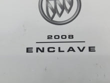 2008 Buick Enclave Owners Manual Book Guide OEM Used Auto Parts