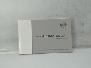 2015 Nissan Altima Owners Manual Book Guide OEM Used Auto Parts