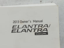 2013 Hyundai Elantra Owners Manual Book Guide OEM Used Auto Parts