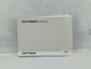 2018 Kia Optima Owners Manual Book Guide OEM Used Auto Parts