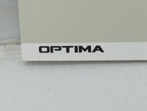 2018 Kia Optima Owners Manual Book Guide OEM Used Auto Parts