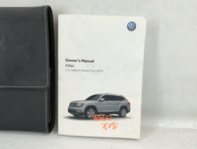 2019 Volkswagen Atlas Owners Manual Book Guide OEM Used Auto Parts