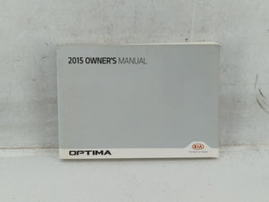 2015 Kia Optima Owners Manual Book Guide OEM Used Auto Parts