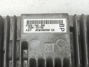 2016-2017 Honda Accord PCM Engine Control Computer ECU ECM PCU OEM P/N:37820-5A0-B65 37820-5A0-B25 Fits Fits 2016 2017 OEM Used Auto Parts