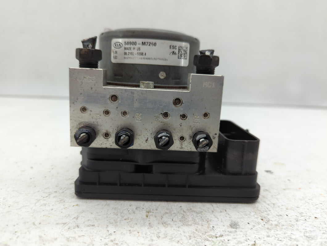 2019-2021 Kia Forte ABS Pump Control Module Replacement P/N:58900-M7260 Fits Fits 2019 2020 2021 OEM Used Auto Parts