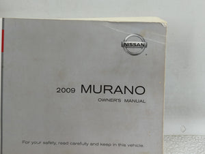 2009 Nissan Murano Owners Manual Book Guide OEM Used Auto Parts