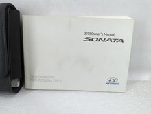 2013 Hyundai Sonata Owners Manual Book Guide OEM Used Auto Parts