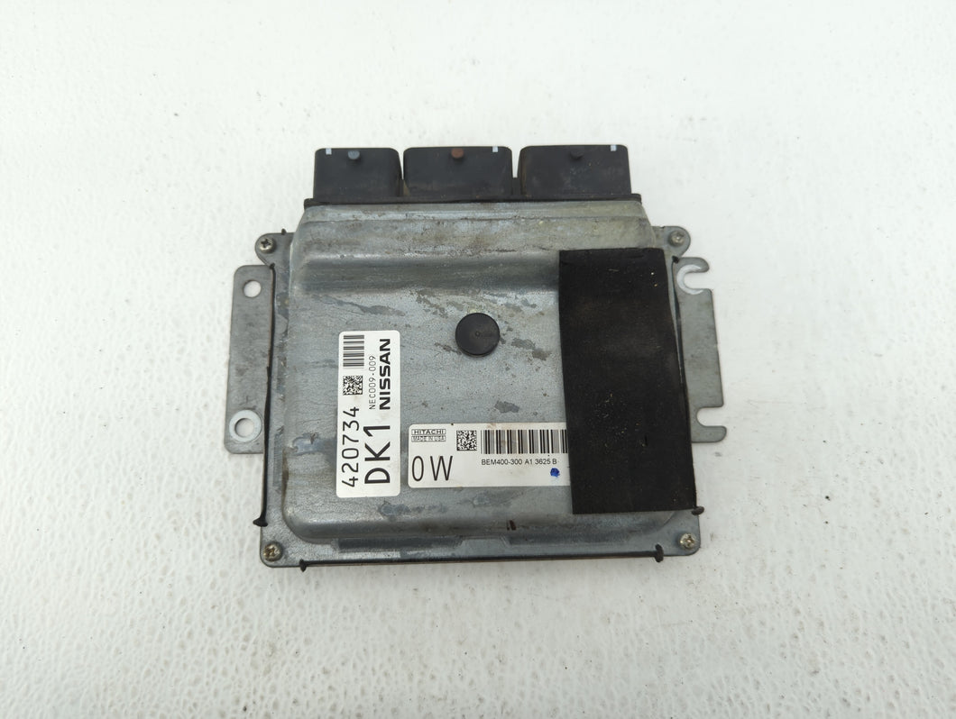 2013-2014 Nissan Altima PCM Engine Control Computer ECU ECM PCU OEM P/N:NEC009-009 BEM400-300 A1 Fits Fits 2013 2014 OEM Used Auto Parts