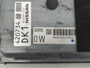 2013-2014 Nissan Altima PCM Engine Control Computer ECU ECM PCU OEM P/N:NEC009-009 BEM400-300 A1 Fits Fits 2013 2014 OEM Used Auto Parts