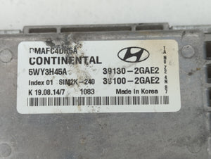 2016 Hyundai Santa Fe PCM Engine Control Computer ECU ECM PCU OEM P/N:39100-2GAE2 39130-2GAE2, 39130-2GAE4, 39100-2GAE4 Fits OEM Used Auto Parts