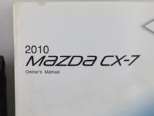 2010 Mazda Cx-7 Owners Manual Book Guide OEM Used Auto Parts