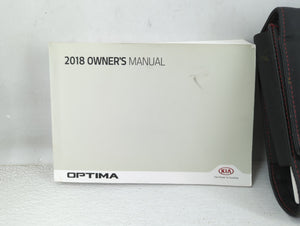 2018 Kia Optima Owners Manual Book Guide OEM Used Auto Parts