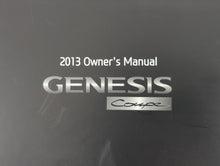 2013 Hyundai Genesis Owners Manual Book Guide P/N:D2M0-EU381 OEM Used Auto Parts