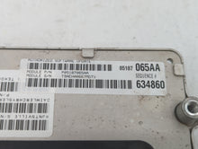 2006 Chrysler 300 PCM Engine Control Computer ECU ECM PCU OEM P/N:P04606838AC Fits OEM Used Auto Parts