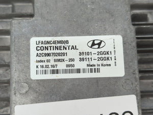 2015-2017 Hyundai Sonata PCM Engine Control Computer ECU ECM PCU OEM P/N:39111-2GGK1 39101-2GGK1 Fits Fits 2015 2016 2017 OEM Used Auto Parts