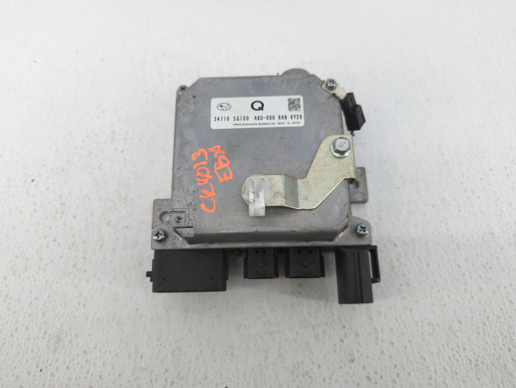 2017 Subaru Forester PCM Engine Control Computer ECU ECM PCU OEM P/N:34710 SG100 Fits OEM Used Auto Parts