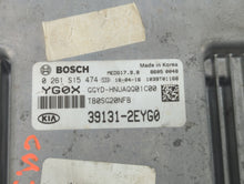 2017-2018 Kia Forte PCM Engine Control Computer ECU ECM PCU OEM P/N:39131-2EYG0 Fits Fits 2017 2018 OEM Used Auto Parts