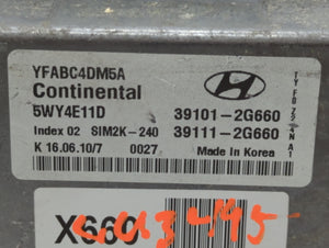 2011-2014 Hyundai Sonata PCM Engine Control Computer ECU ECM PCU OEM P/N:39111-2G660 39101-2G660 Fits Fits 2011 2012 2013 2014 OEM Used Auto Parts