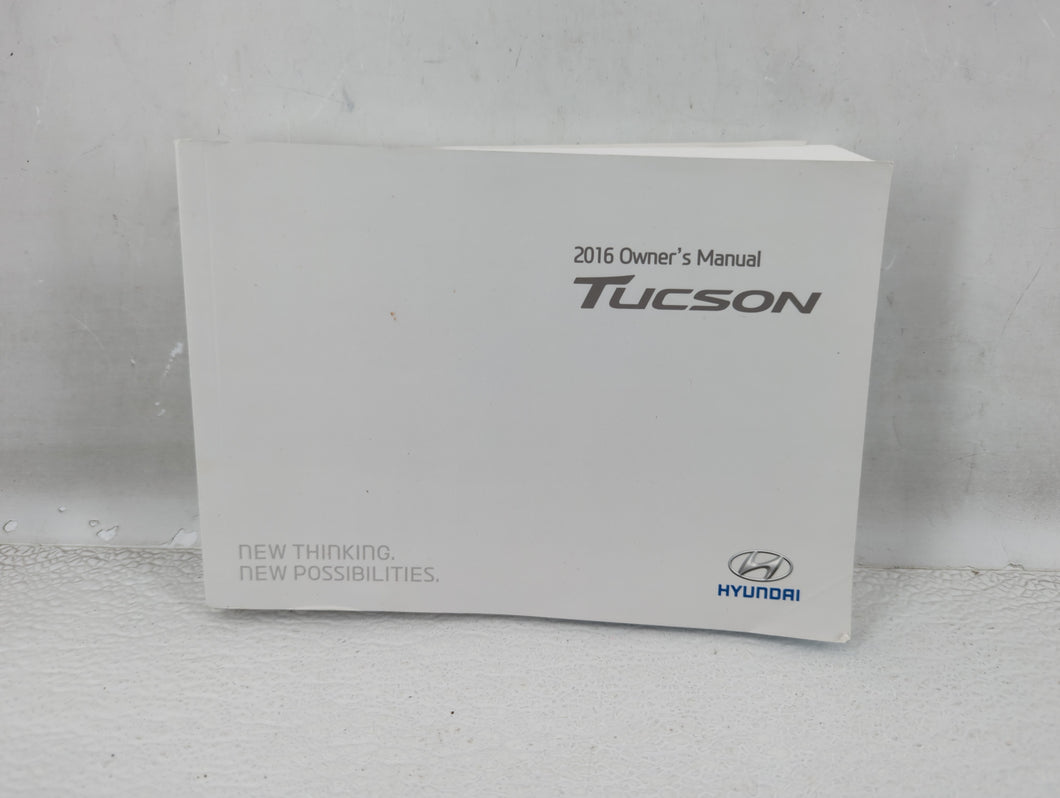 2016 Hyundai Tucson Owners Manual Book Guide OEM Used Auto Parts