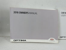 2016 Kia Optima Owners Manual Book Guide OEM Used Auto Parts