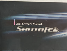 2011 Hyundai Santa Fe Owners Manual Book Guide OEM Used Auto Parts