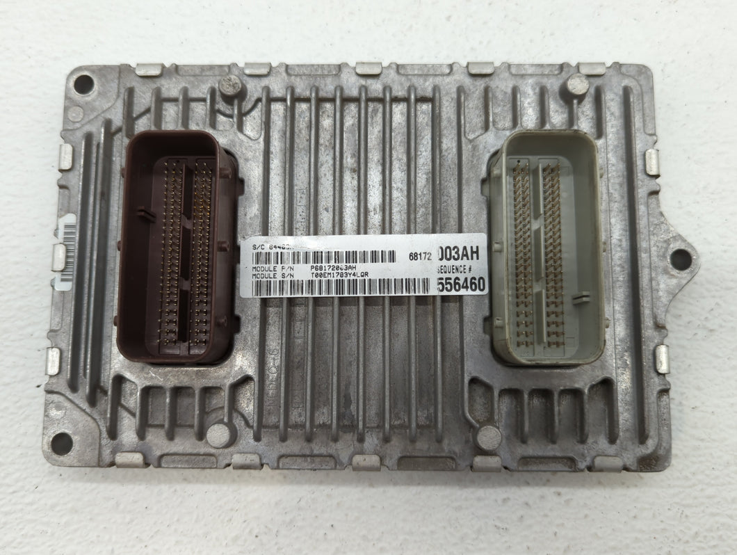 2014 Jeep Grand Cherokee PCM Engine Control Computer ECU ECM PCU OEM P/N:P05150790AC Fits OEM Used Auto Parts