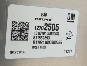 2018-2020 Chevrolet Equinox PCM Engine Control Computer ECU ECM PCU OEM P/N:12702505 Fits Fits 2017 2018 2019 2020 2021 2022 OEM Used Auto Parts