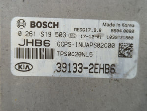 2018 Kia Soul PCM Engine Control Computer ECU ECM PCU OEM P/N:39133-2EHB6 Fits OEM Used Auto Parts