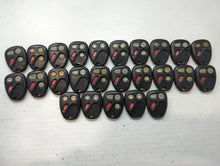 Lot of 25 Chevrolet Keyless Entry Remote Fob MYT3X689B | KOBELEAR1XT |