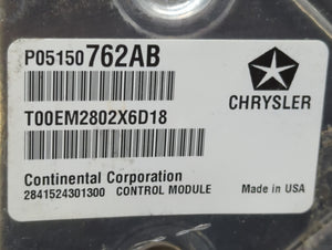 2013-2017 Jeep Compass PCM Engine Control Computer ECU ECM PCU OEM P/N:P05150762AB Fits Fits 2013 2014 2015 2016 2017 OEM Used Auto Parts