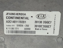 2016-2018 Kia Optima PCM Engine Control Computer ECU ECM PCU OEM P/N:39108 2GGC7 39138 2GGC7 Fits Fits 2016 2017 2018 OEM Used Auto Parts