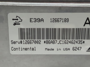 2017 Chevrolet Equinox PCM Engine Control Computer ECU ECM PCU OEM P/N:12667189 Fits Fits 2018 2019 2020 OEM Used Auto Parts