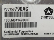 2014 Jeep Grand Cherokee PCM Engine Control Computer ECU ECM PCU OEM P/N:P05150790AC Fits OEM Used Auto Parts