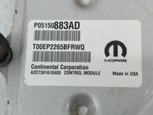 2015 Dodge Charger PCM Engine Control Computer ECU ECM PCU OEM P/N:P68230322AE Fits OEM Used Auto Parts