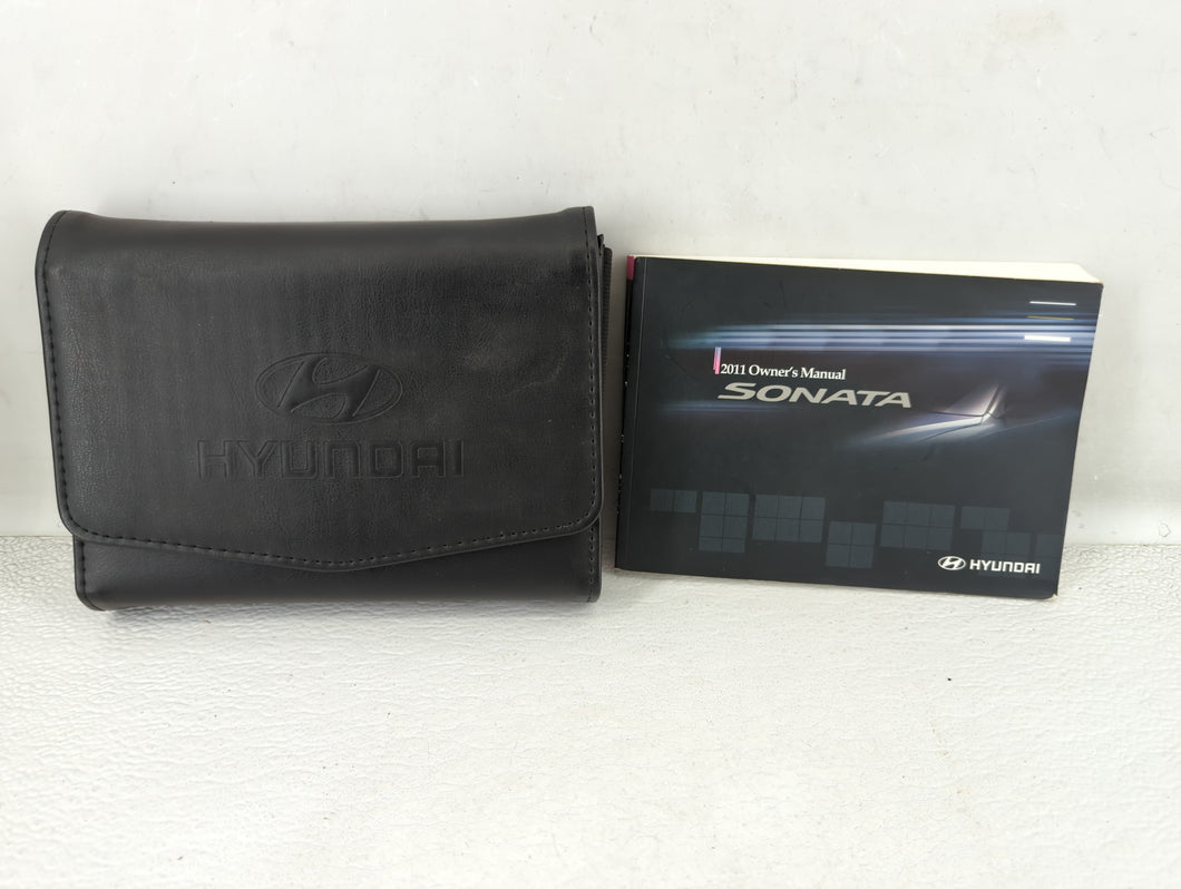 2011 Hyundai Sonata Owners Manual Book Guide P/N:A3S0-EU03A OEM Used Auto Parts