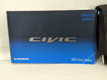 2014 Honda Civic Owners Manual Book Guide P/N:00X31-TR3-6210 OEM Used Auto Parts