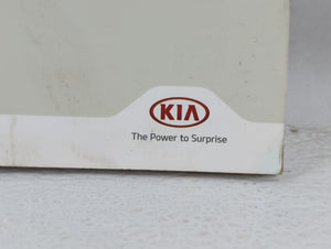 2016 Kia Rio Owners Manual Book Guide P/N:G1W0-EU57F OEM Used Auto Parts